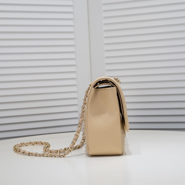 シャネルバッグ背面デザイン